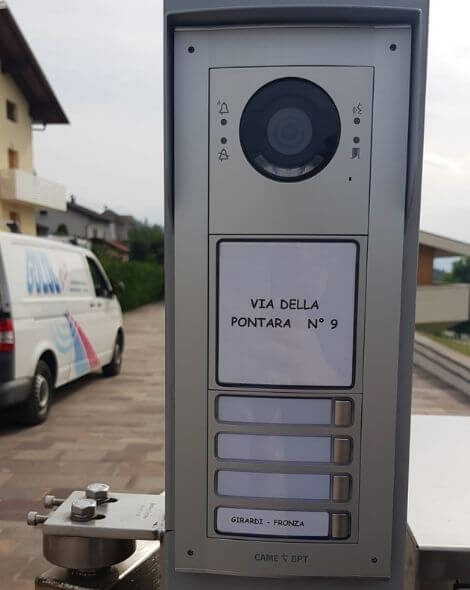 videocitofonia trento